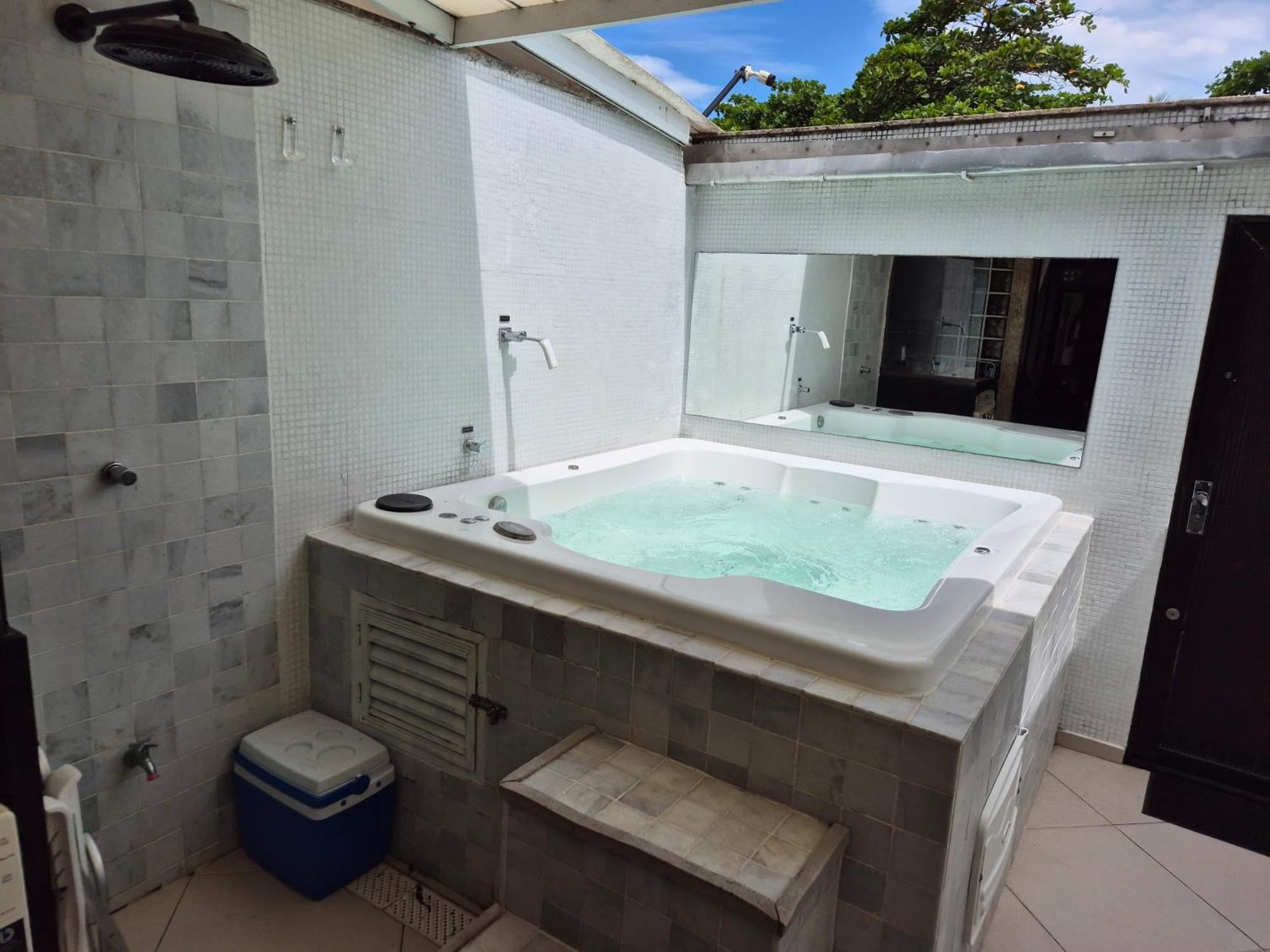 公寓 Ap Pepe Alecrim Com Jacuzzi E Solario Frente Ao Mar 里约热内卢