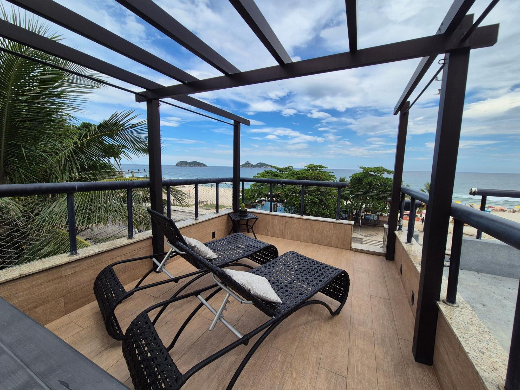 Ap Pepe Alecrim Com Jacuzzi E Solario Frente Ao Mar 公寓