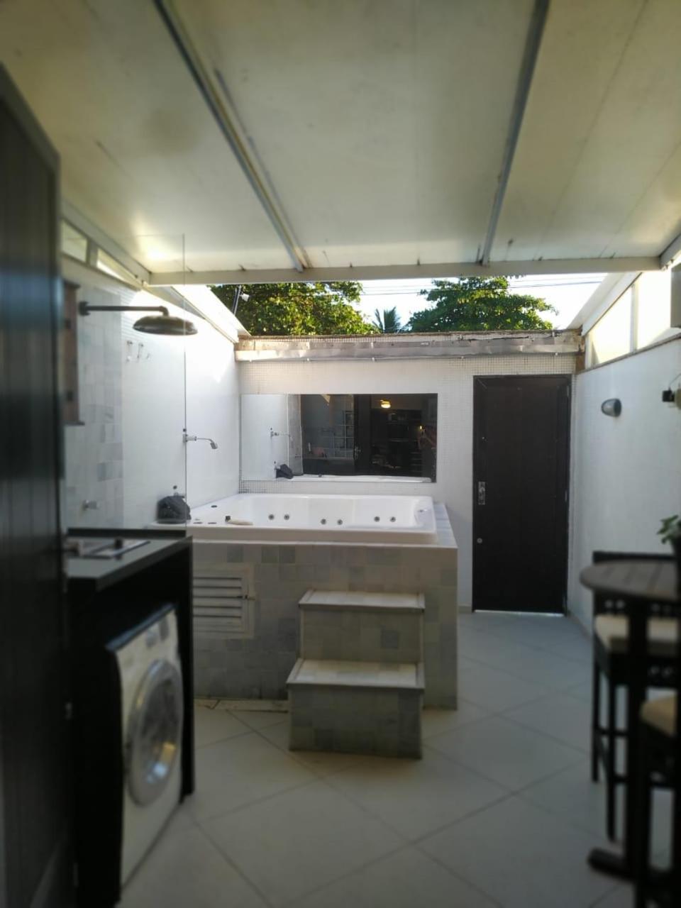 公寓 Ap Pepe Alecrim Com Jacuzzi E Solario Frente Ao Mar *