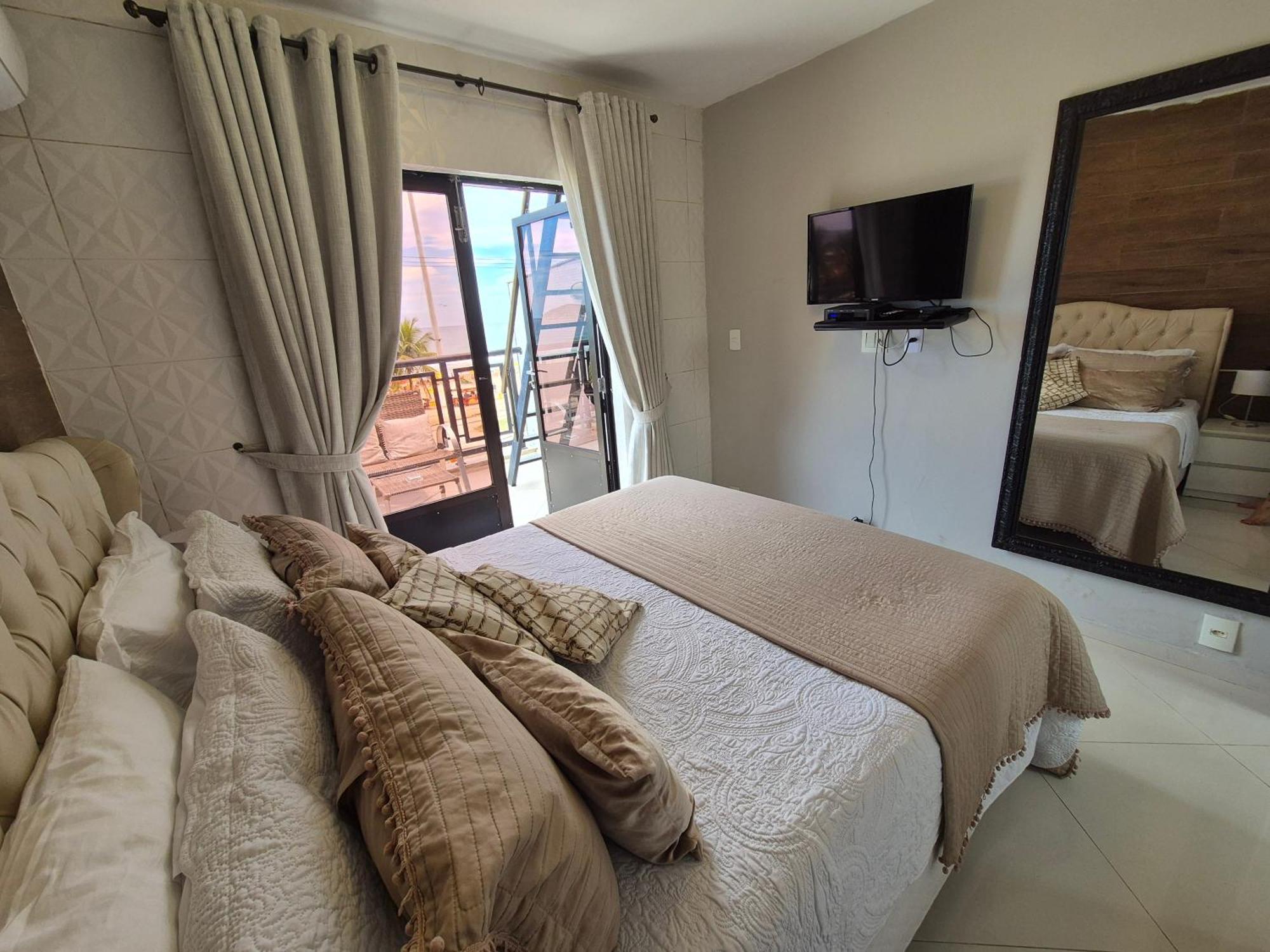 Ap Pepê Alecrim Com Jacuzzi E Solário Frente Ao Mar *